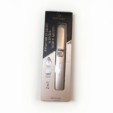 VOGCREST VG-100 2-in-1 Eyebrow  Face Trimmer, USB Rechargeable, LED, Silver