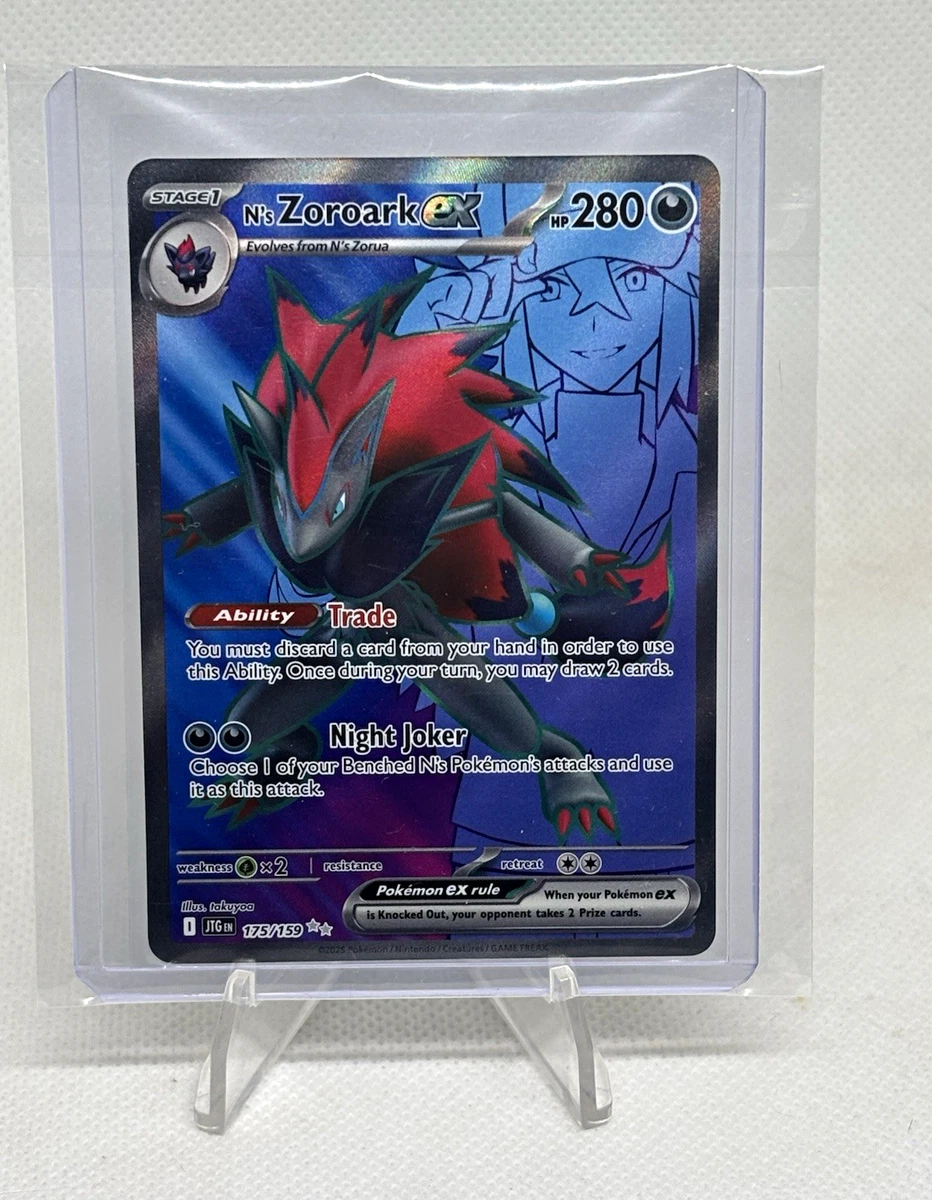 25+ N's Zoroark Ex 175/159 Sv09: Journey Together for sale