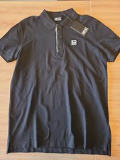 Image of Diesel Men's Black Polo Shirt Size L