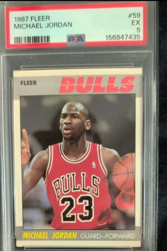 Jordan 1987 Fleer Jordan #59