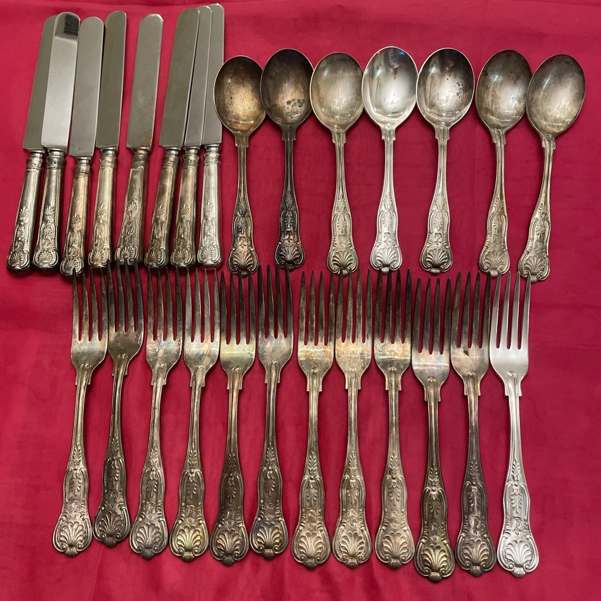 Usn Silver In Antique Us Silver-Plated Flatware for sale | eBay