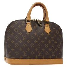 LOUIS VUITTON Monogram Alma Hand Bag M51130 LV Auth yk18392