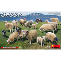 Sheep Kit 1:35 Miniart Kit Diorami -D- Neues Modell