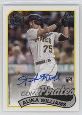 2024 Topps Series 2 1989 Topps Baseball Auto Alika Williams #89BA-AKI Auto 09sm