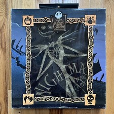 Disney Nightmare Before Christmas Bathroom Floor Towel Slipper Set