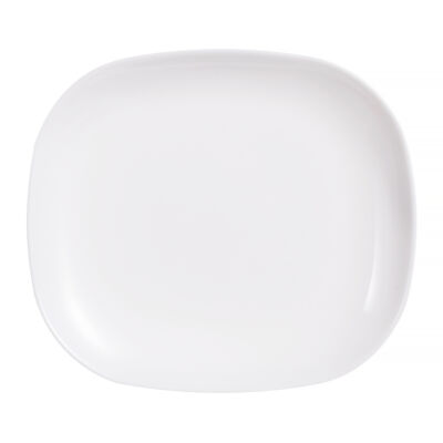 Speiseteller Essteller Luminarc Teller Hartglass Flachteller Geschirr 28x23 cm