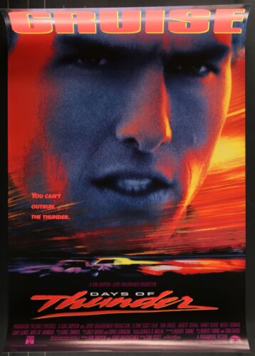Days of Thunder (1990) Original Movie Poster 27x40
