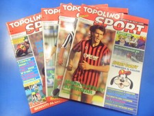 lotto 4 numeri rivista topolino sport 1-2-3-5 1984 85 rumenigge briegel juventus