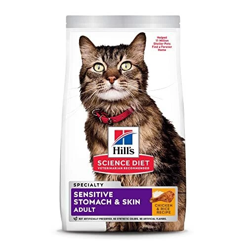 Wet cat food top for sensitive stomach