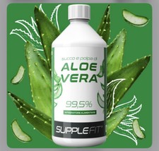 SuppleFit BIO Vegan Gel D'Aloe Vera 99,5% Antioxydant Vitamine B1-B2-B6-B12-C-E