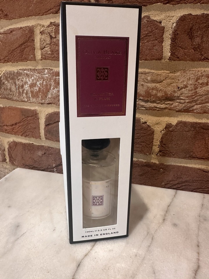 💕Olivia Blake Fragrances Reed Diffuser Black Tea & Plum 💕Gift 🎁 eBay