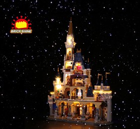 Brick Shine - Light Kit for LEGO The Disney Castle 71040