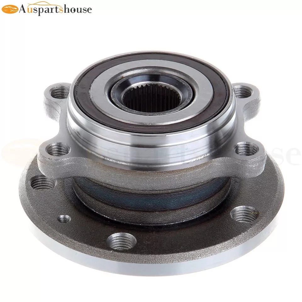 Conjunto de 2 bujes y cojinetes de rueda delantera para Volkswagen Passat Jetta Tiguan Audi Foto 4 de 4