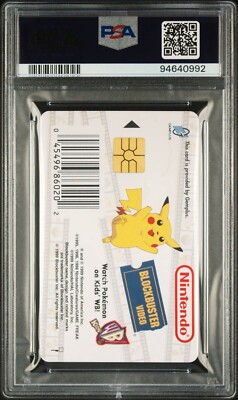 PSA 10/9 Pokemon Snap Blockbuster GEM MINT SEQUENTIAL SET OF FIVE Chip Card  1999