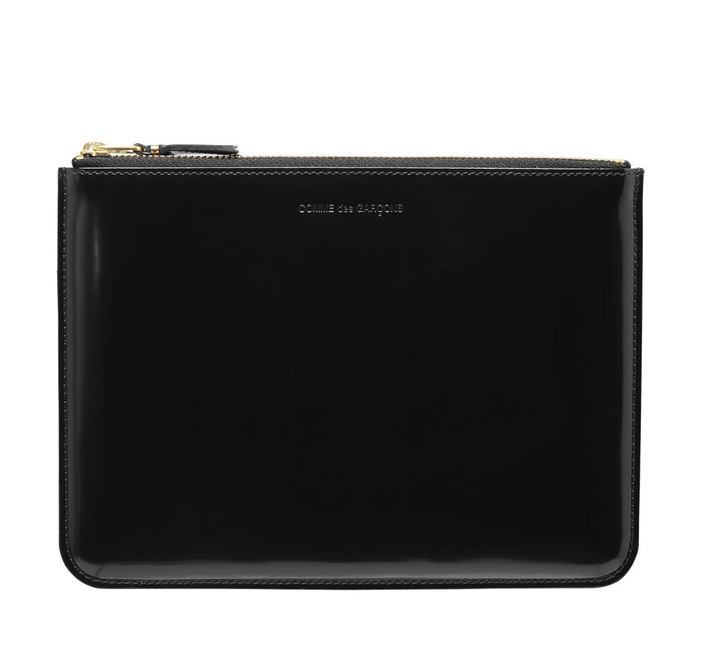 ЗЕРКАЛО COMME DES GARCONS ВНУТРИ СУМКИ НА МОЛНИИ С ЛОГОТИПОМ PORTAFOGLI СДЕЛАНО В ИСПАНИИ SA5100MI