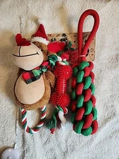 Tis The Season Holiday Dog Toys 3pc Set