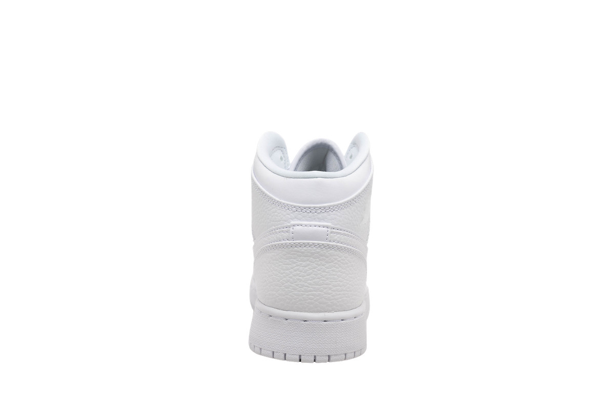 Jordan 1 Mid GS Triple White for Sale | Authenticity Jordan 1 Mid GS Triple White for Sale | Authenticity