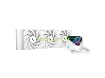 DeepCool LT720 WH Premium Liquid CPU Cooler, 360mm, High-Performance FK120 FDB F