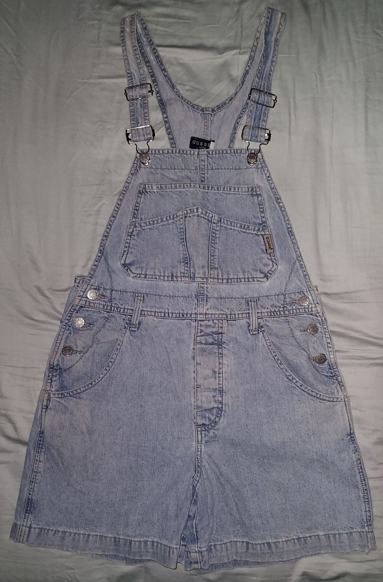 Bib Overalls Guess Overall Dress Vintage Guess Jeans Womens 10