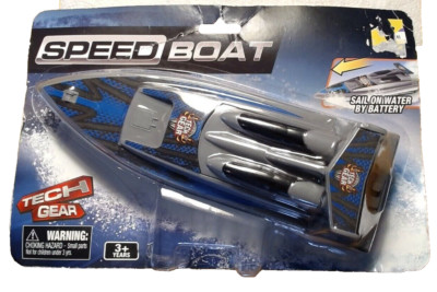 Tech Gear Sail On The Water Speed Boat. Battery Operated. New in ...