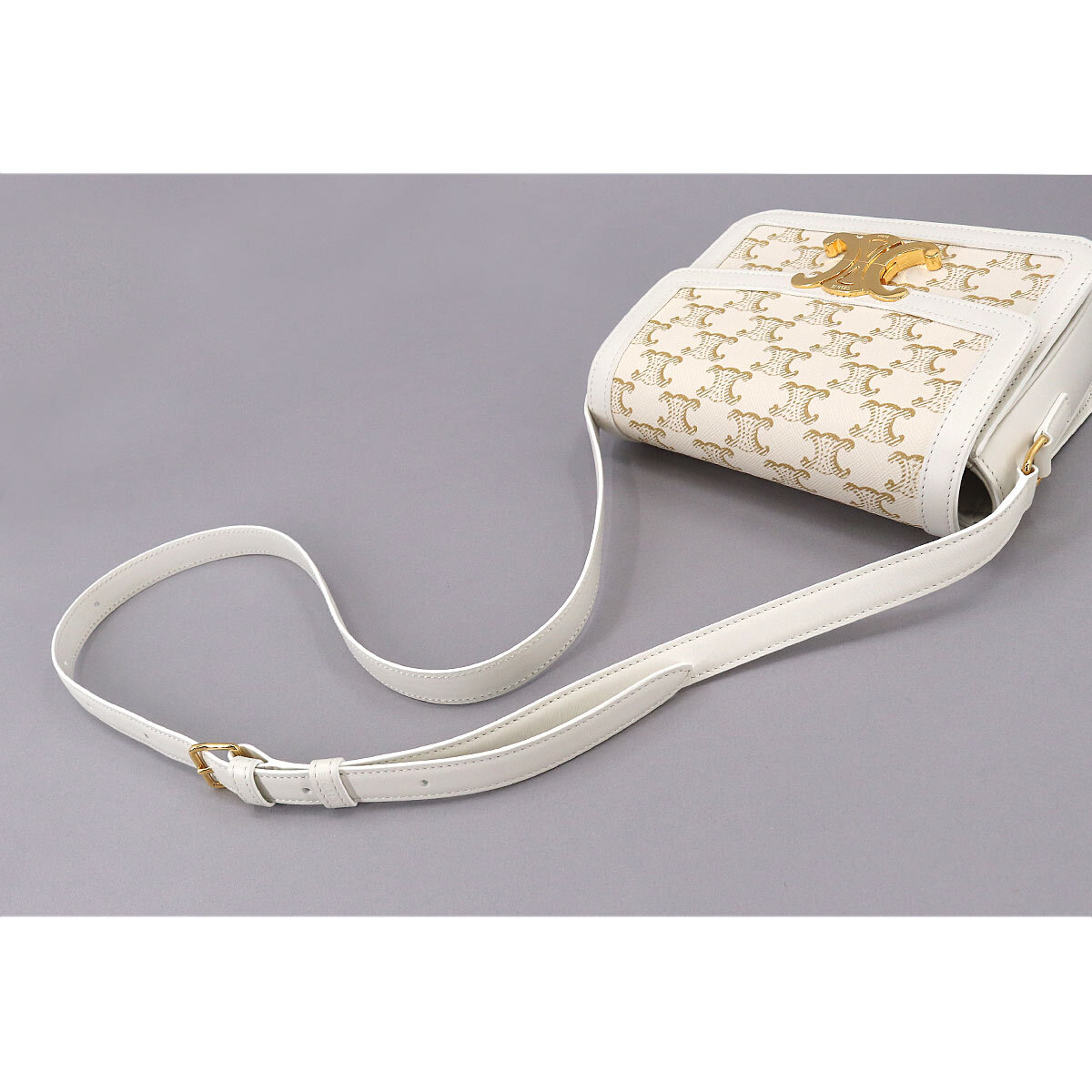 celine triomphe shoulder bag pink