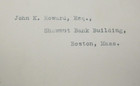 1933 Postmark Envelope Nassau, Bahamas Shawnut Bank Boston, MA Foreign Stamp — photo 4