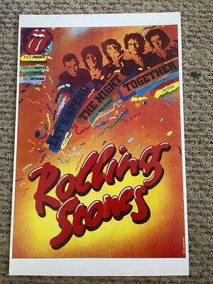 Mick Jagger Keith Richards Rolling Stones Poster 11 x 17 (151)