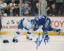 Tampa Bay Lightning Yanni Gourde Signed Autographed 8x10 Photo COA #8