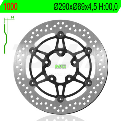 Disques De Frein Pour Motocyclette Suzuki SV