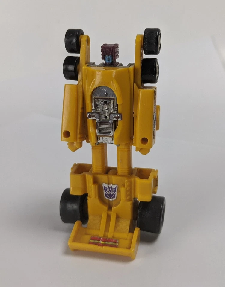 Vintage 1985 Hasbro Transformers Drag Strip G1 Menasor Stunticon Action Figure  - Image 3 of 3