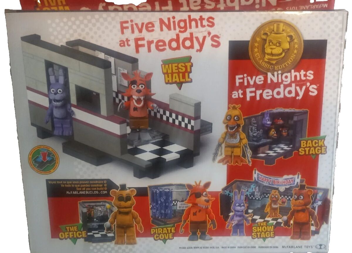 Five Nights at Freddy's EXCLUSIVE WEST HALL CONSTRUCTION SET FNAF