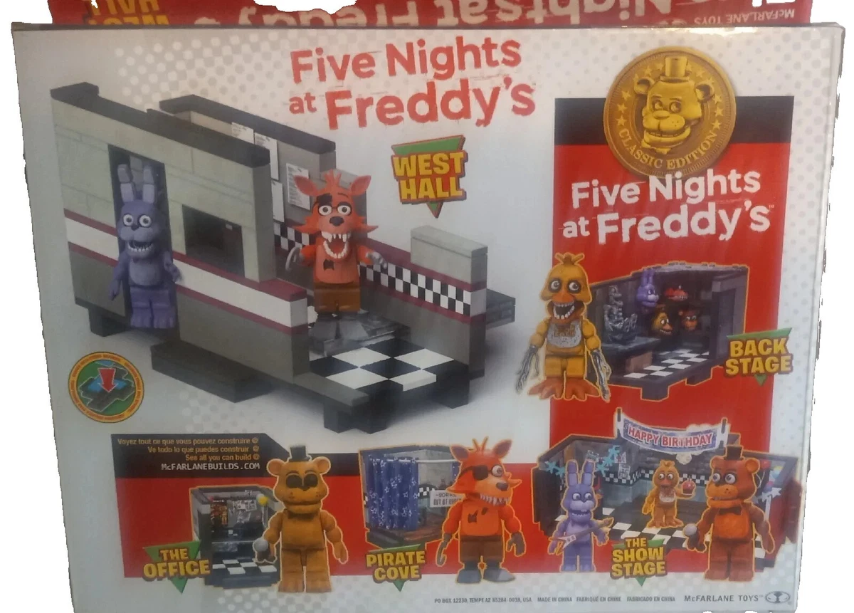 Five Nights at Freddy s EXCLUSIVE WEST HALL CONSTRUCTION SET