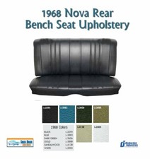 1968 Chevy Ii Nova Rear Bench Seat Upholstery In Your Choice Of Factory Color