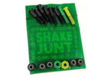 SHAKE JUNT HARDWARE 1in Phillips BLACK/GREEN/YELLOW SKATEBOARD