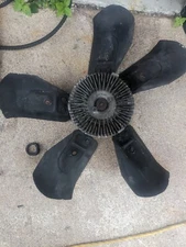 1982-91 GM 6.2 Diesel Radiator Cooling Fan And Fan Clutch V Belt Drive Chevy GMC