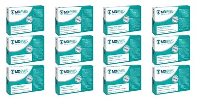 Bulk 12 x MDeyes of Macula Defence for Eyes AREDS 2 formula 28 capsules per box