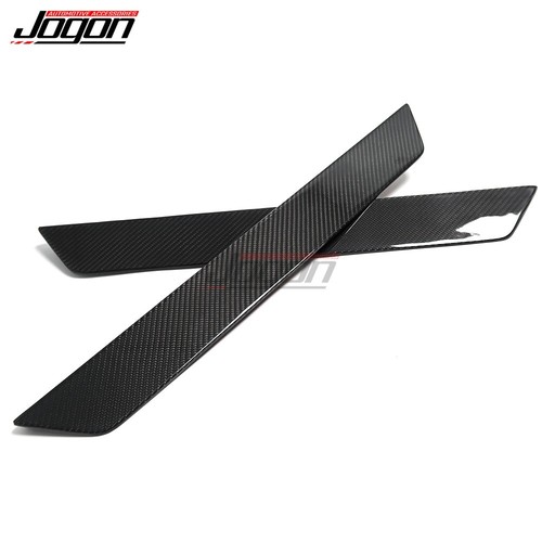 Couverture de seuil de porte en carbone éraflure garniture pour C8 Corvette Z06 Z51 Stingray 2020-24 - Photo 9/9
