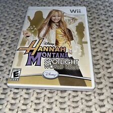 Hannah Montana: Spotlight World Tour (Nintendo Wii, 2007) Complete Tested