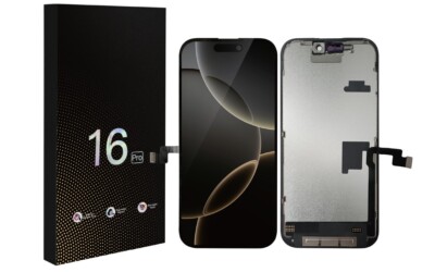Quantum Direct iPhone 16 Pro Ersatzdisplay Touchscreen Schwarz InCell