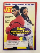 Jet Magazine March 9 1998 Vol 93 #15 Usher Hits Right Chord as Brandy's 'Moesha'
