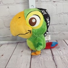 Disney Skully Parrot Plush of Jake  Neverland Pirates 6 inches Stuffed Animal