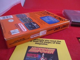 Donkey Kong Classics (Nintendo NES 1988) COMPLETO con scatola manuale gioco FUNZIONA! #T1