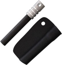 TOPS Fire Starter Piggy Back 3.13" Hecha a Mano Ferro Rod FSPB01