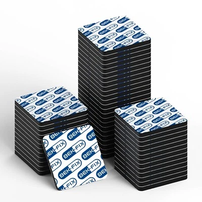 BEK-FIX Double Sided Sticky Pads Foam Adhesive Mounting Pad Arts Craft DIY Square Qty 10