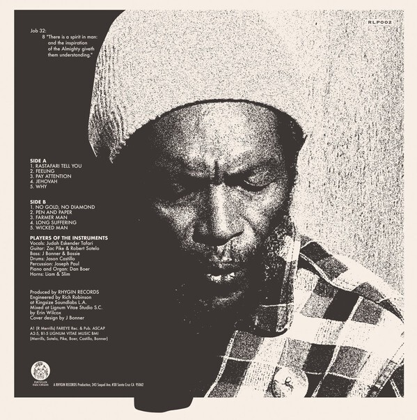 JUDAH ESKENDER TAFARI Long Suffering SEALED BRAND NEW REGGAE LP w 