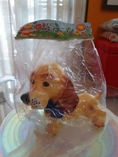 Rarissimo Cane bassotto pupazzo di gomma Alto 18 cm ledraplastic ledra Anni 60