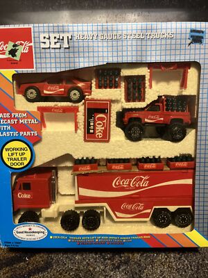coke a cola remco die cast set