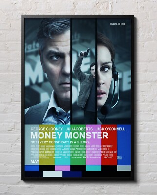 Money Monster 2016 Movie Poster 24''x36'' Glossy Unframed 16097