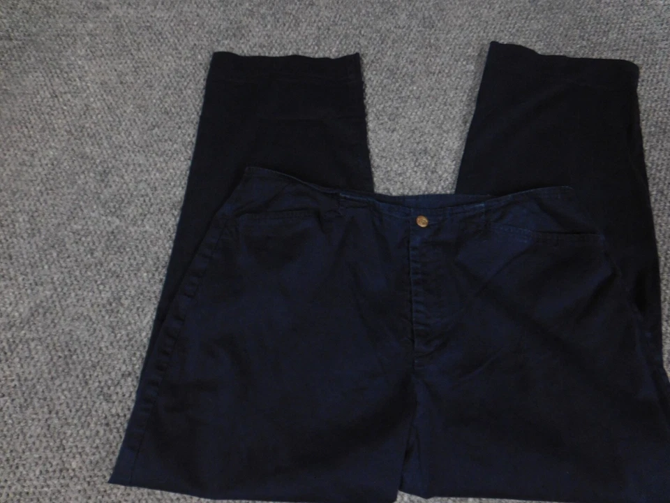 Pantalones de mujer JH Collectibles 14 azul recto elástico Foto 2 de 4