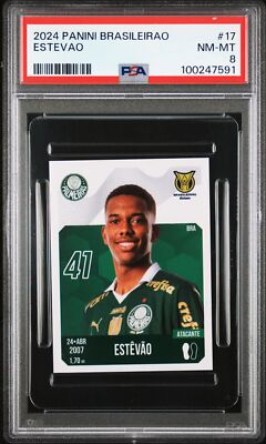 PANINI ESTEVAO エステヴァン RC 8/10 PANINI ESTEVAO エステヴァン RC 8/10 Estevao 2023-24 Panini Select